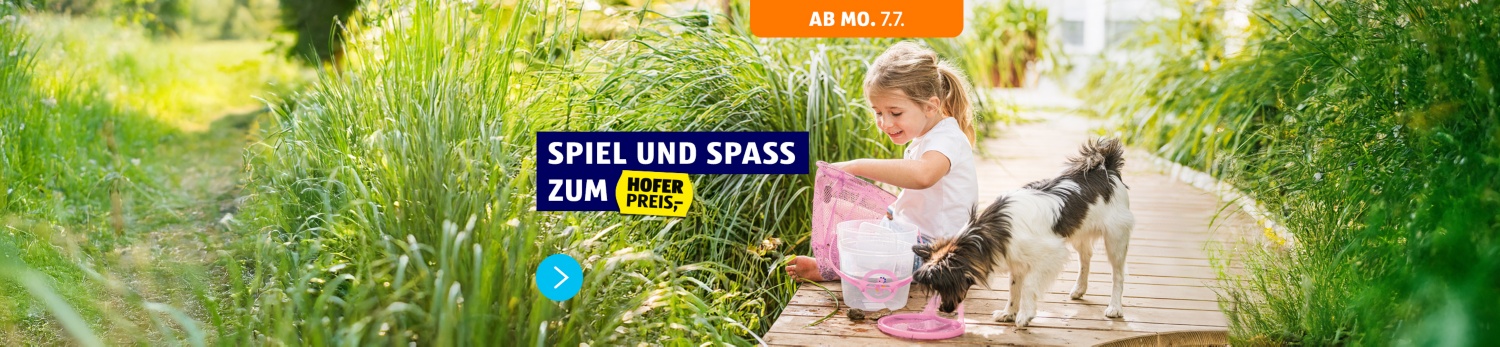 Spielerische Angebote - ab 07.07.