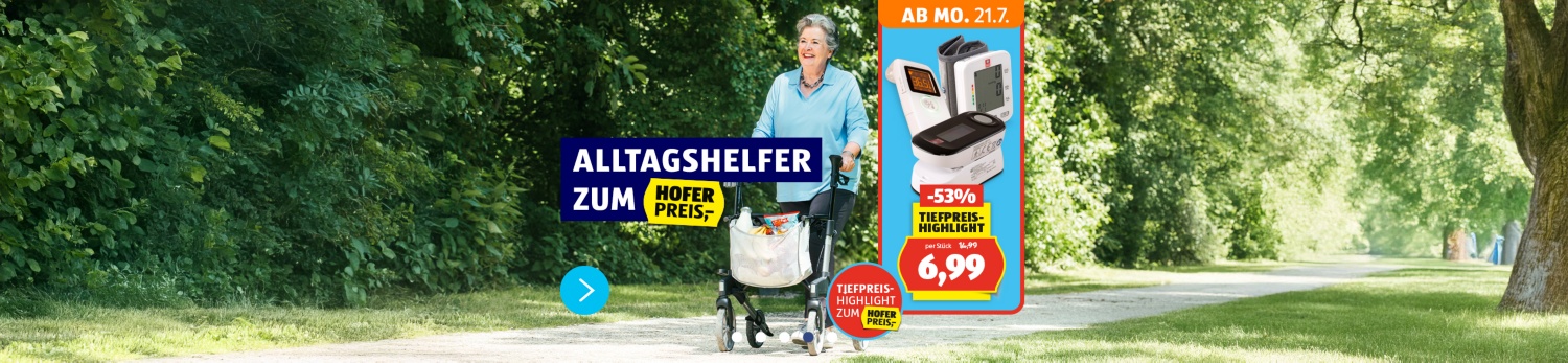 Alltags Angebote - ab 21.7.