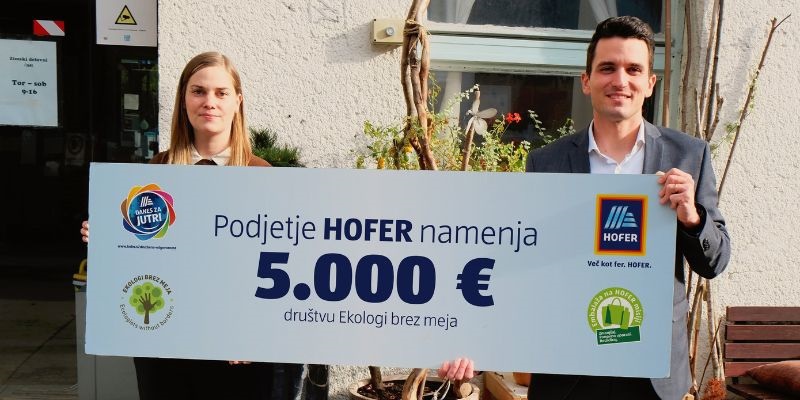 Predaja donacije Ekologom brez meja