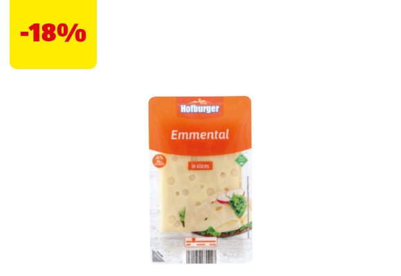 HOFBURGER Emmental a fette