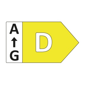 Energieeffizienz der Stufe D
