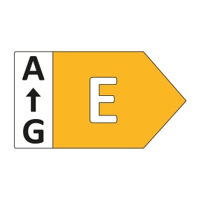 Energieeffizienz der Stufe E