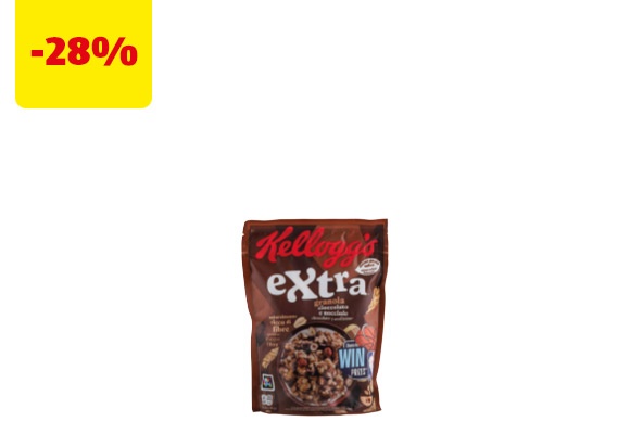 KELLOGG΄S Extra cioccolato e nocciole