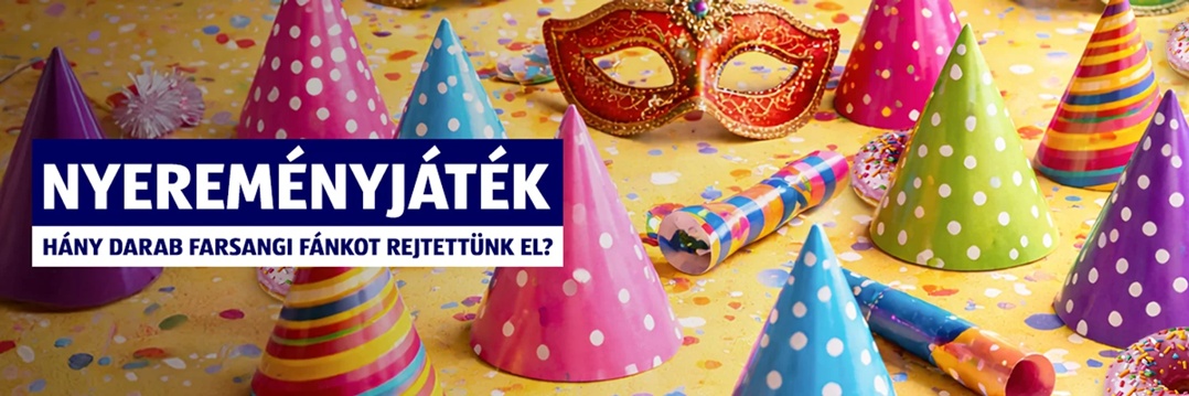 FARSANG nyereményjáték