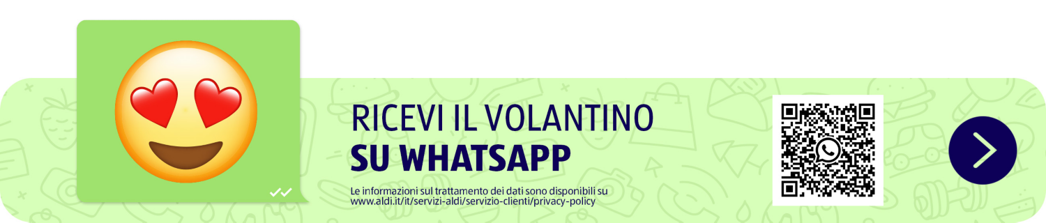 Ricevi il volatino su Whatsapp
