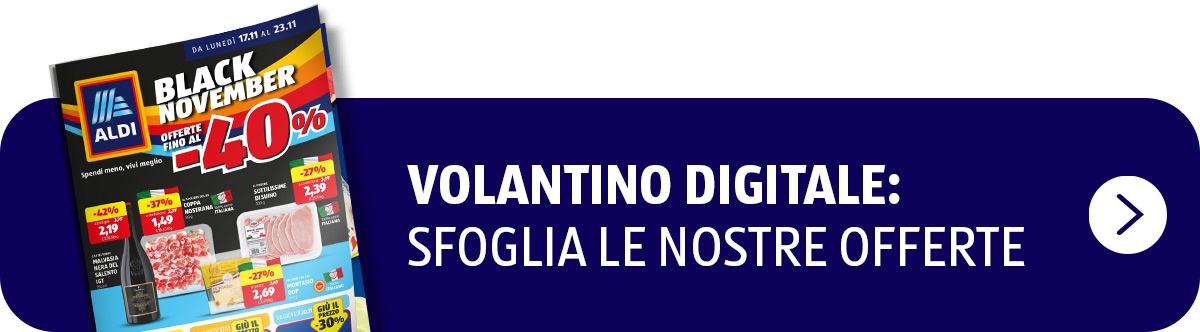 Sfoglia il volantino digitale ALDI