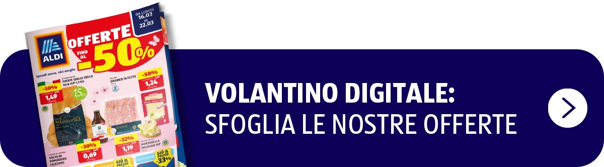 Sfoglia il volantino digitale ALDI