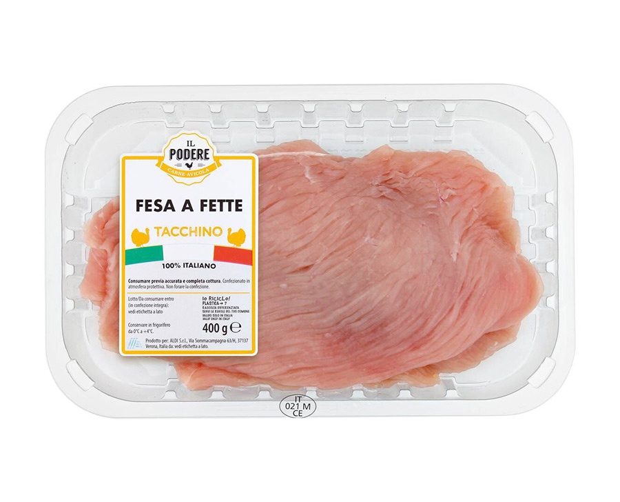 Fesa di tacchino a fette Il Podere