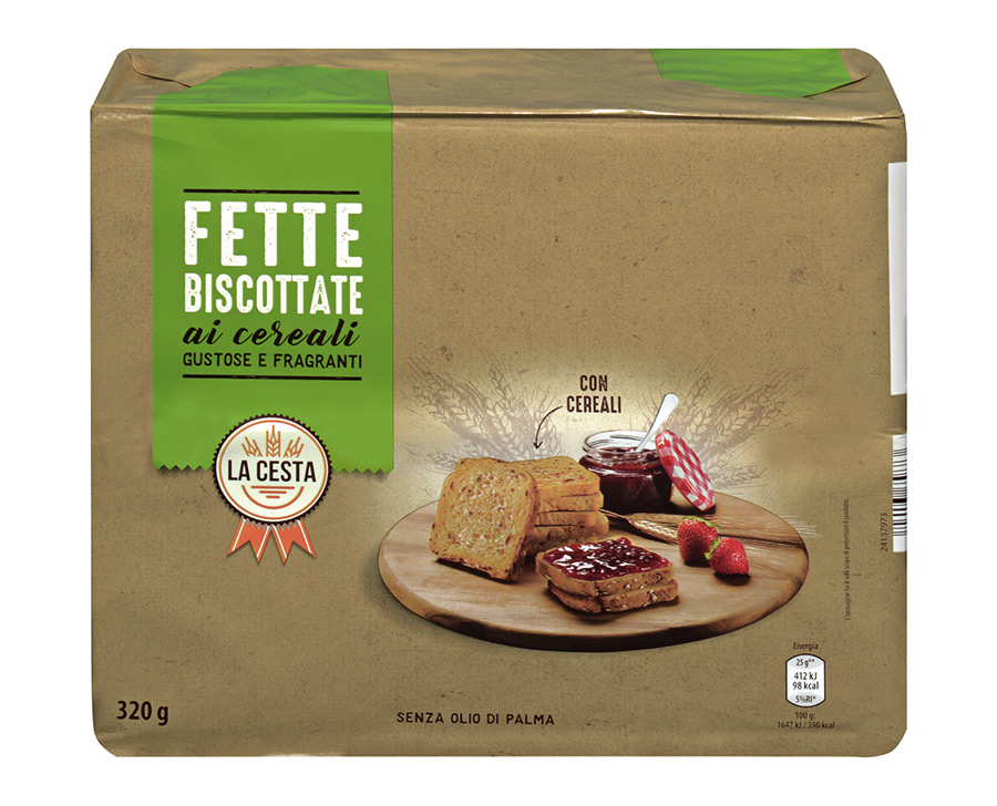 Fette biscottate ai cereali 320 g