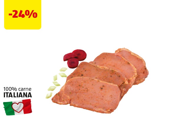 BBQ Fettine di lonza marinata
