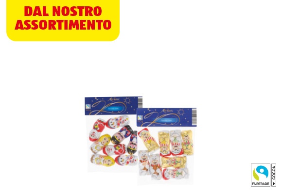 MONARC Figure natalizie di cioccolato