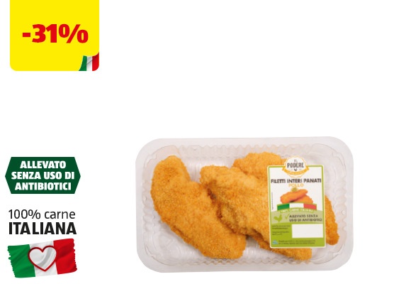 IL PODERE Filetti di pollo panati