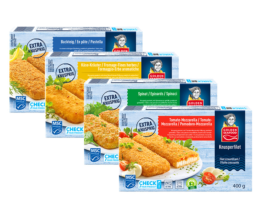 Filetti di merluzzo croccante MSC 400 g