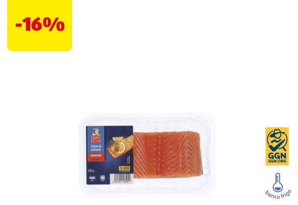 GOLDEN SEAFOOD Filetto di salmone norvegese