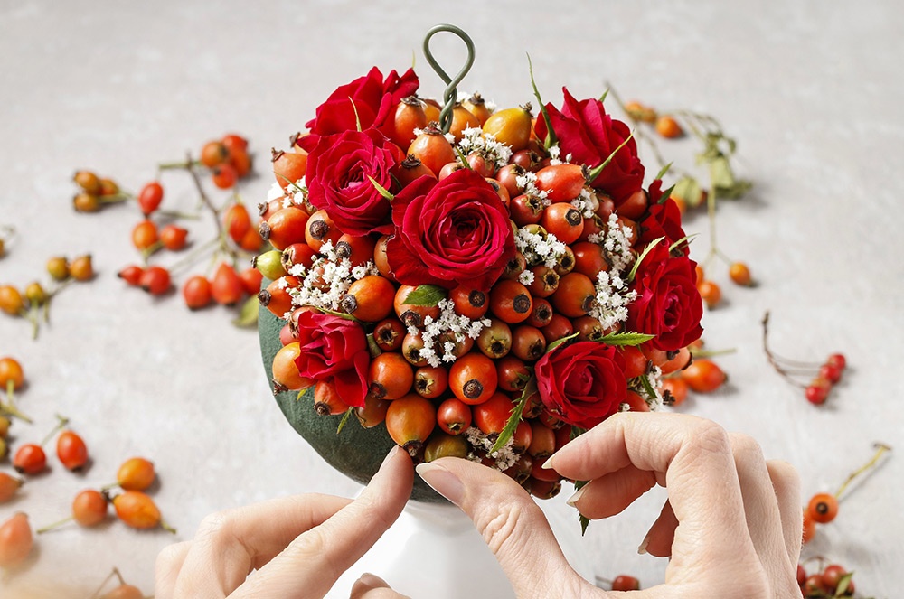 Centrotavola floreale