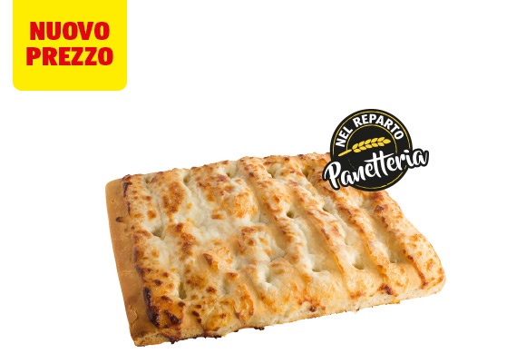 PAN DEL DÌ Focaccia allo stracchino