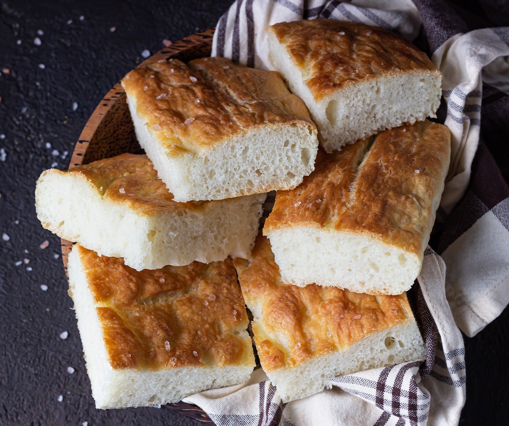 La focaccia genovese