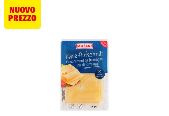 MILSANI Formaggi misti a fette