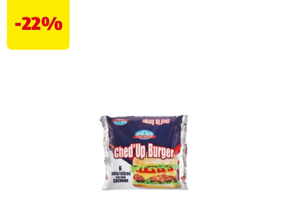 CAMPO DEI FIORI Formaggio fuso a fette con cheddar