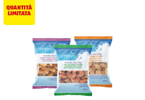 LYTTOS Frutta secca caramellata