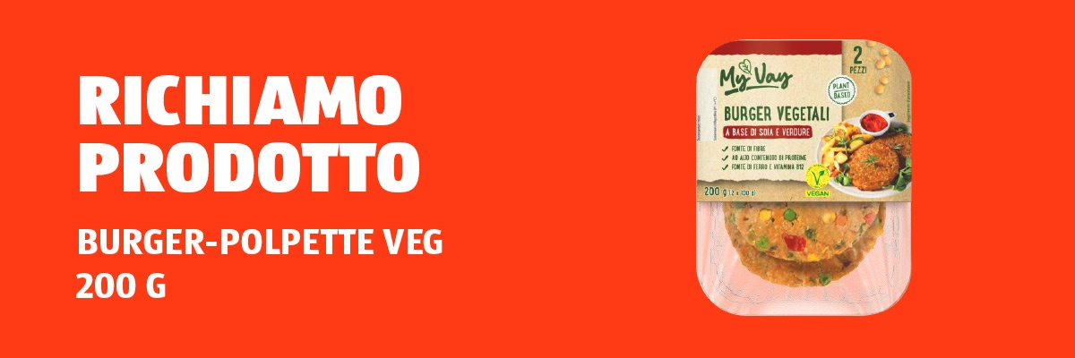 Myvay burger/polpette veg 200 g