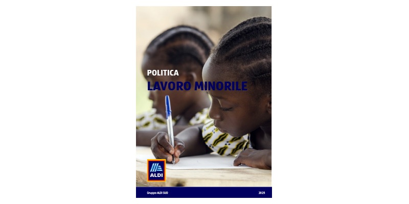 Politica sul lavoro minorile