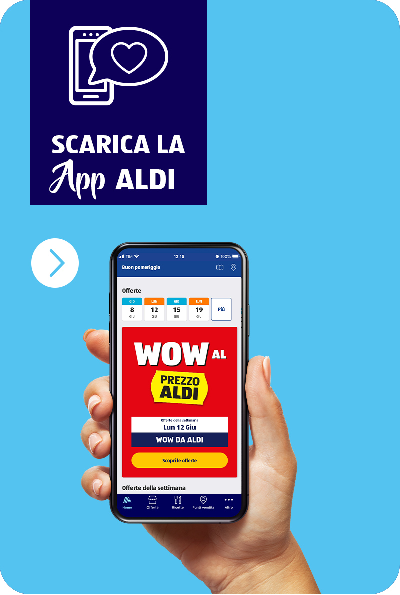 Scarica subito l'APP di ALDI