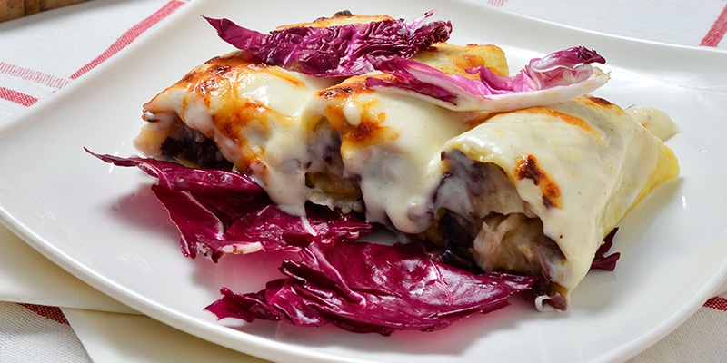 Cannelloni al radicchio by @luca_pd_74