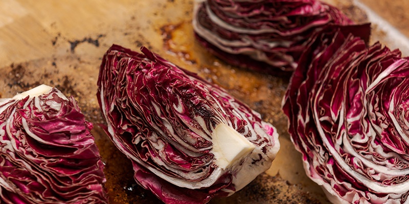 Radicchio al forno by @luciarossilove