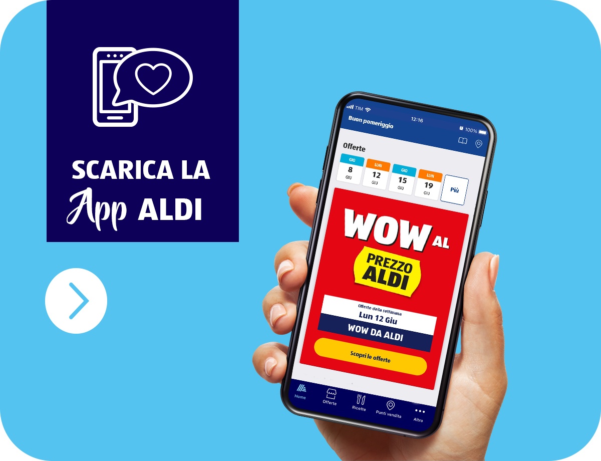 Scarica subito l'APP di ALDI