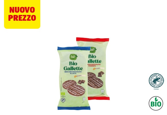 BIO Gallette ricoperte BIO