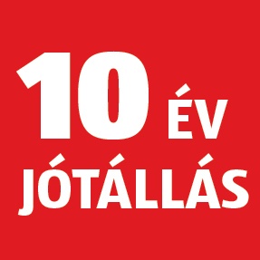 10 év jótállás