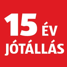 15 év jótállás