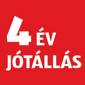 4 év jótállás