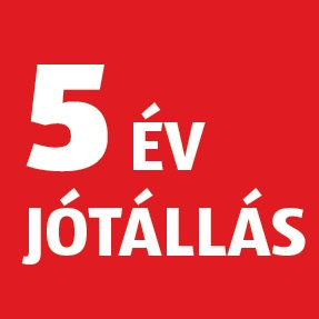 5 év jótállás
