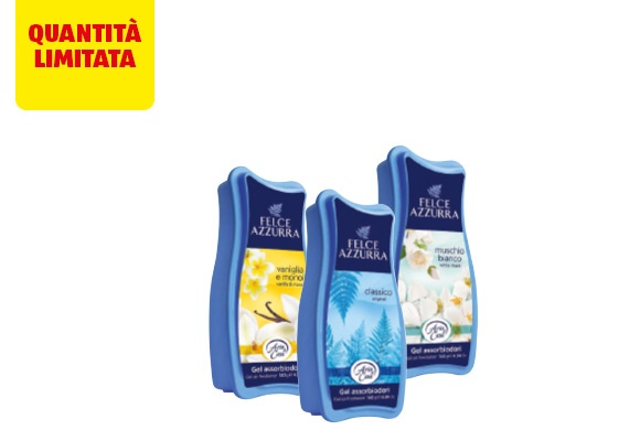 FELCE AZZURRA Gel assorbiodori