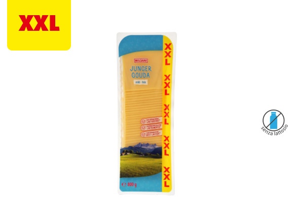 MILSANI Gouda a fette XXL
