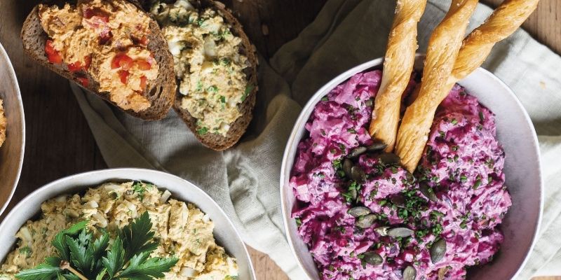 Različni namazi in predjedi