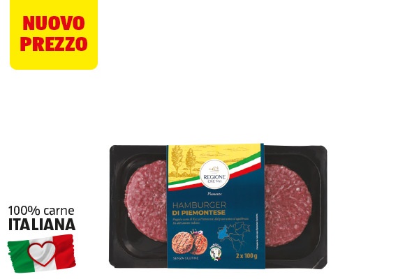 REGIONE CHE VAI Hamburger piemontese