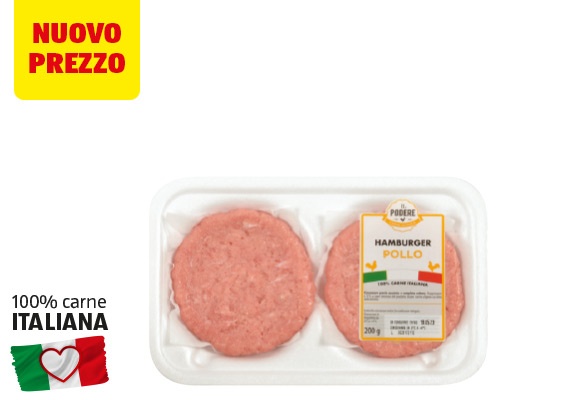 IL PODERE Hamburger di pollo