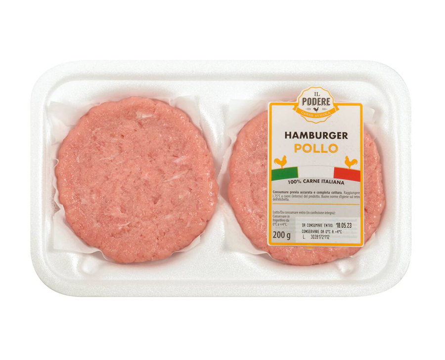 Hamburger di pollo 200 g