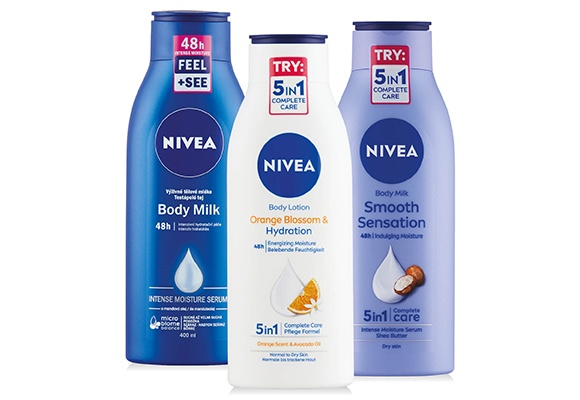 NIVEA Testápoló, 400 ml/flakon