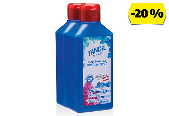 TANDIL Mosógéptisztító, 2 flakon/csomag
