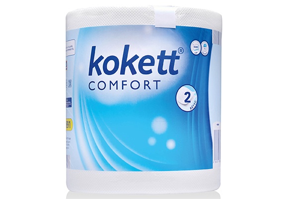 KOKETT Konyhai papírtörlő, 1 tekercs/csomag