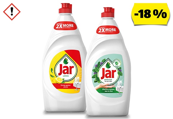 JAR Mosogatószer, 750 ml/flakon
