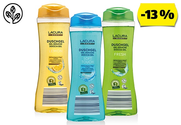 LACURA Tusfürdő, 400 ml/flakon