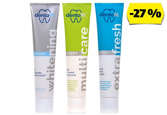 DENTOFIT Speciális fogkrém, 125 ml/tubus