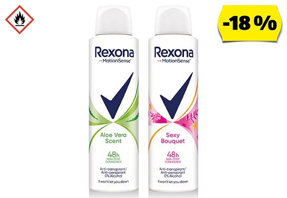 REXONA Deo Spray 150 ml/flakon
