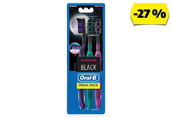 ORAL B Fogkefe, 3 darab/csomag