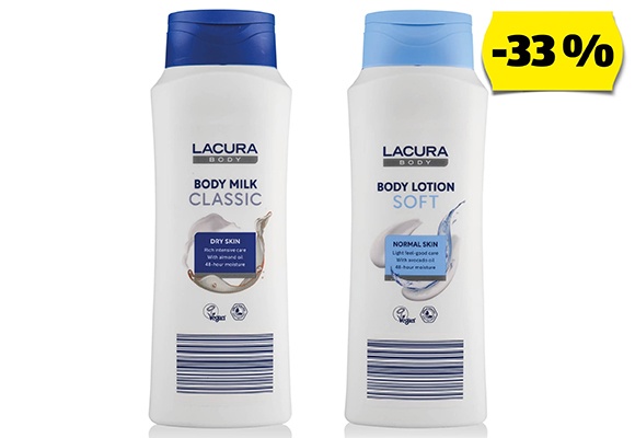 LACURA Testápoló, 500 ml/flakon